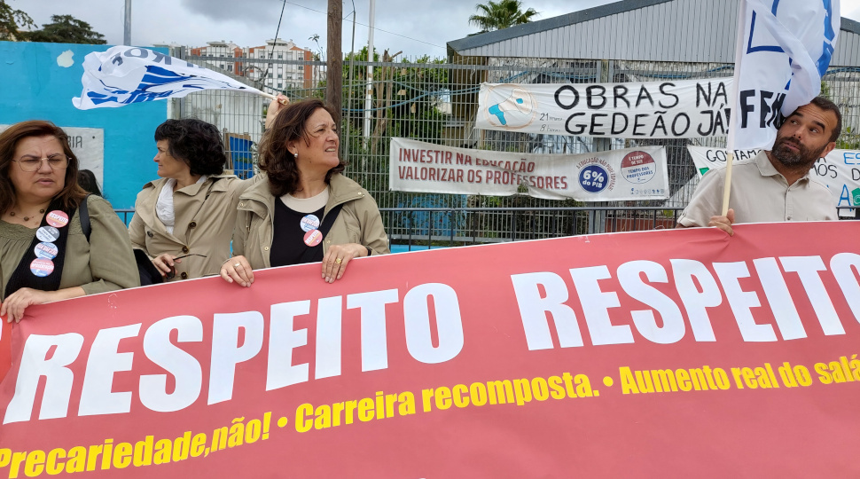 Greve dos professores passa amanhã dia 11 pelo distrito de Aveiro