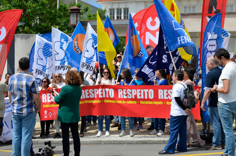 Hoje a greve foi no distrito de Coimbra e amanhã será em Castelo Branco