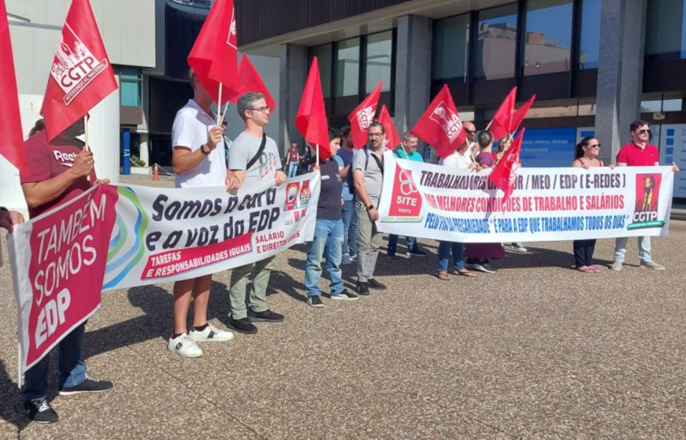 Greve por valorização começou em força na Egor 