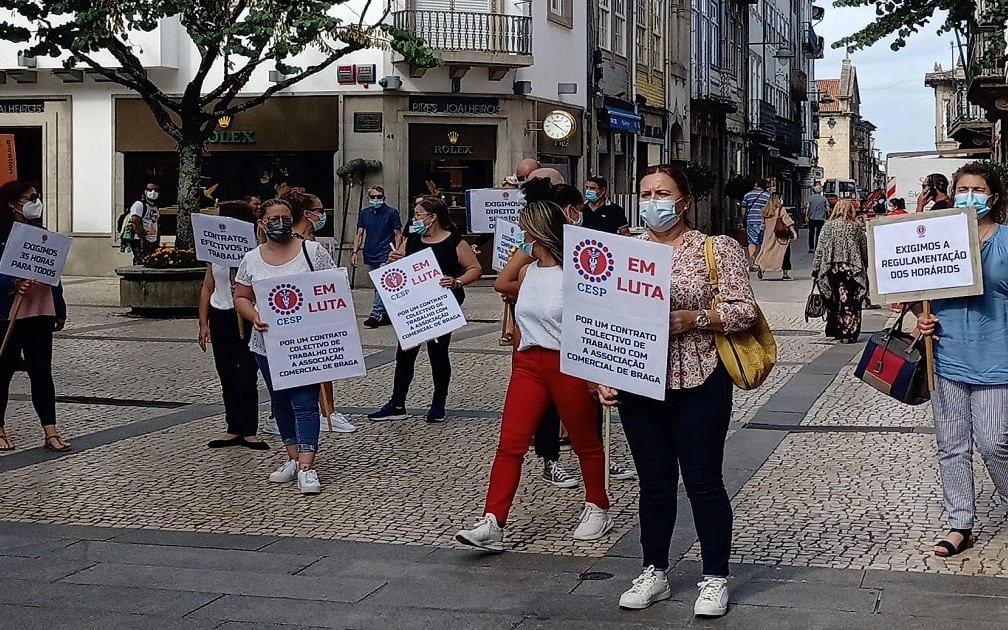Trabalhadores do Comércio a Retalho de Braga têm novo CCT com retroactivos a Julho