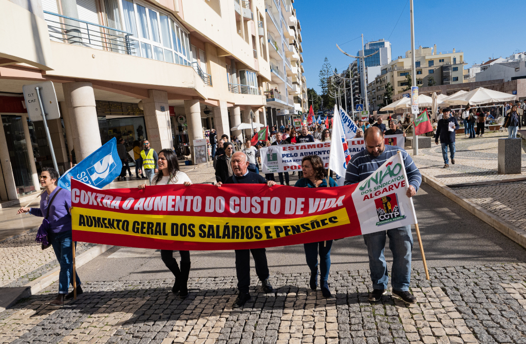 União dos Sindicatos do Algarve realiza acção de luta em Faro dia 15 de Dezembro