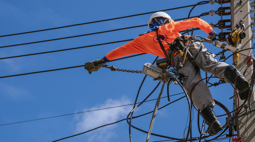 trabalhador electricidade